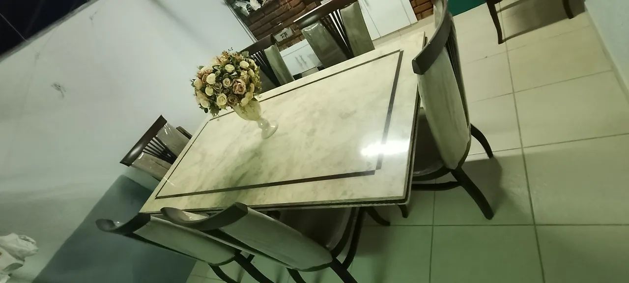 Mesa Mármore travertino - Foto 3