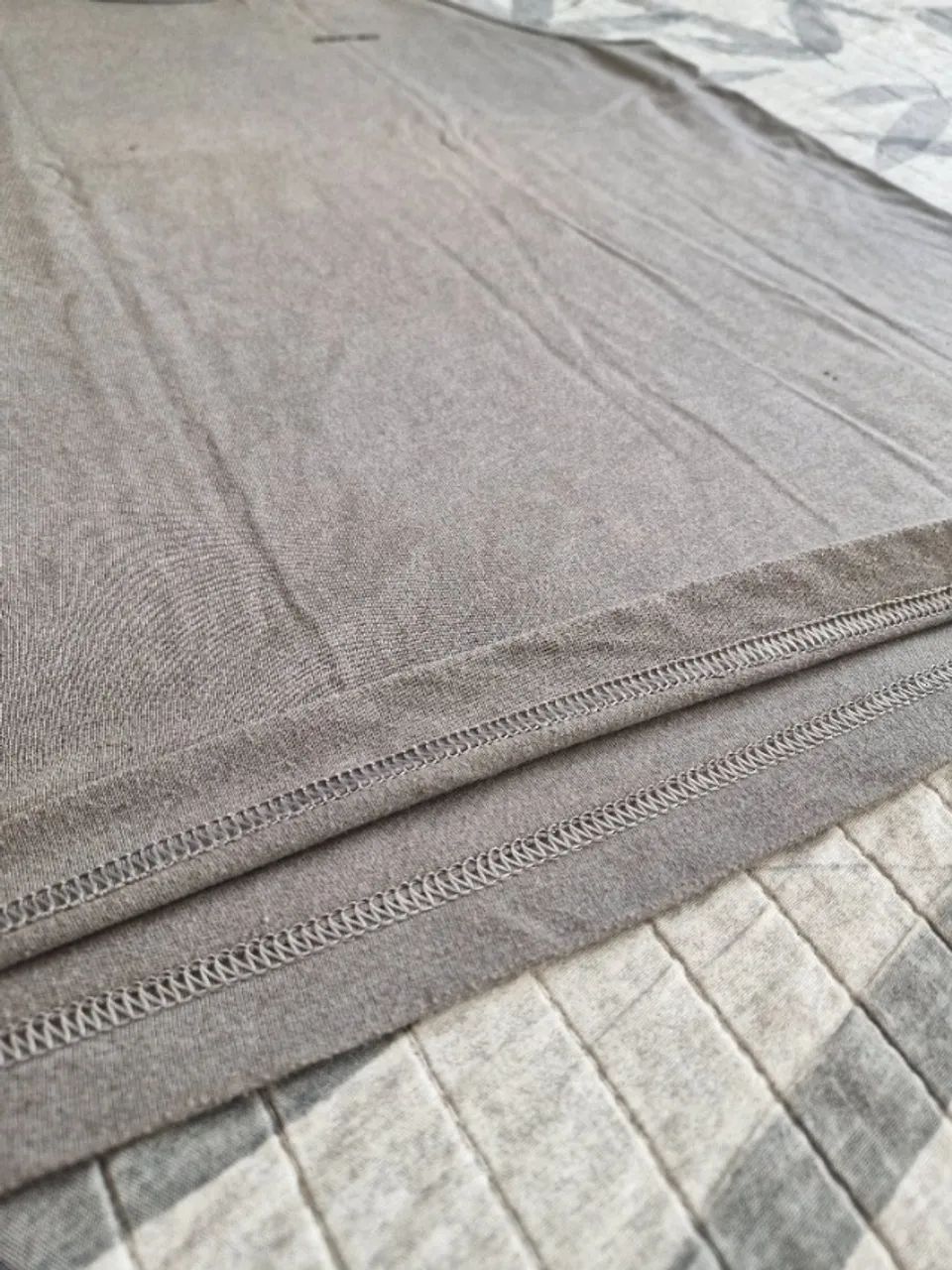 Camiseta Cinza Slim Osklen - Foto 2