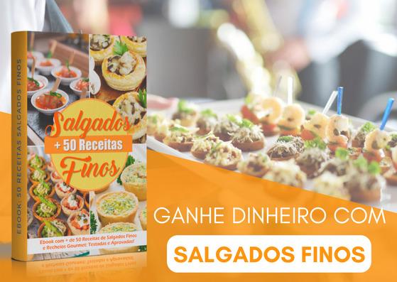 Aprenda Fazer Deliciosos Salgados Finos Para Vender e Ganhar Dinheiro  