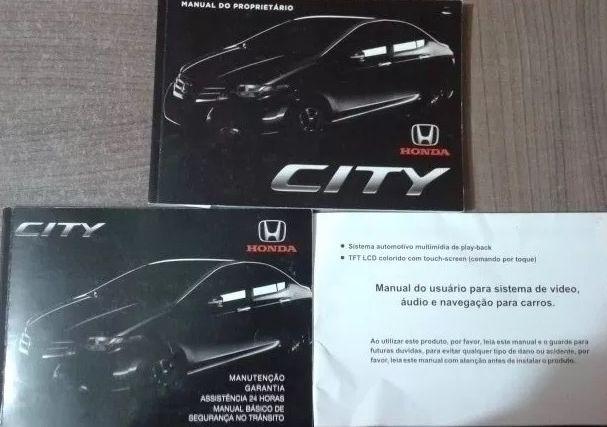 Manual de Instruções Honda city 2014