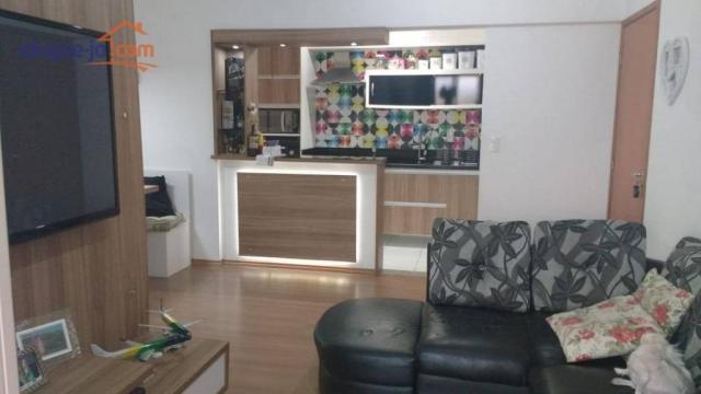 Apartamento com 3 dormitórios para alugar, 75 m² por r$ 1.550/mês - jardim souto - são jos