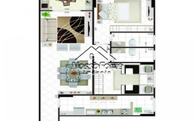Apartamento na Guilhermina em Praia Grande - Foto 9