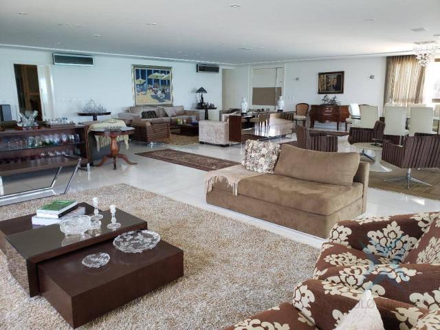 Apartamento alto padrão para alugar, 550 m² por r$ 20.000/mês - meireles - fortaleza/ce - Foto 6