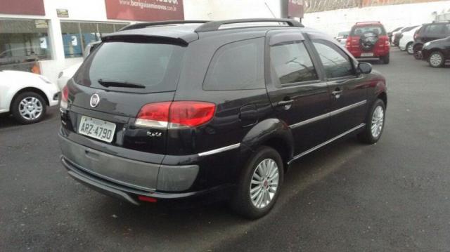 FIAT PALIO WEEKEND ELX NOVA SÉRIE 1.4 8V FLEX Preto 2009/2010 - Foto 3