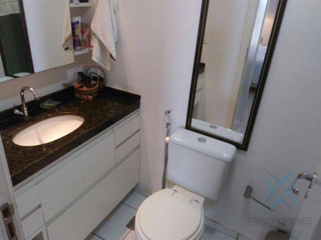 Apartamento com 3 dormitórios à venda, 74 m² por r$ 410.000,00 - cambeba - fortaleza/ce - Foto 10