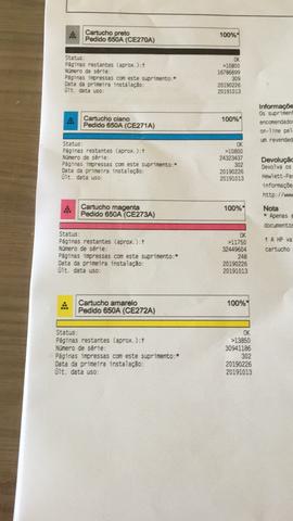 Vendo impressora HP M750 Nova - Foto 4