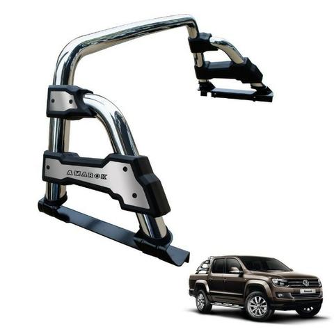 Santo Antônio Cromado VW Amarok ST-R Track - Instalado! - Foto 2