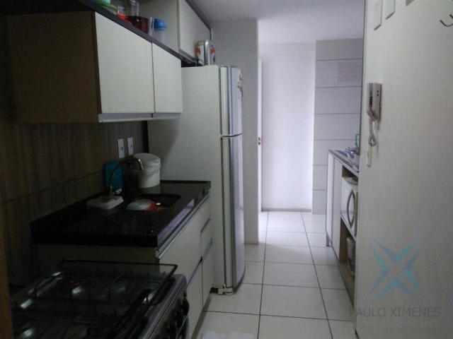 Apartamento com 3 dormitórios à venda, 74 m² por r$ 410.000,00 - cambeba - fortaleza/ce - Foto 2