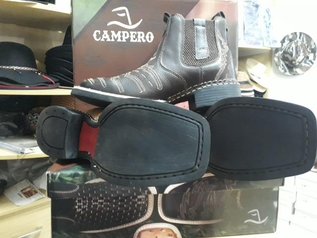 Bota Campero® de Couro NOVA - Foto 2