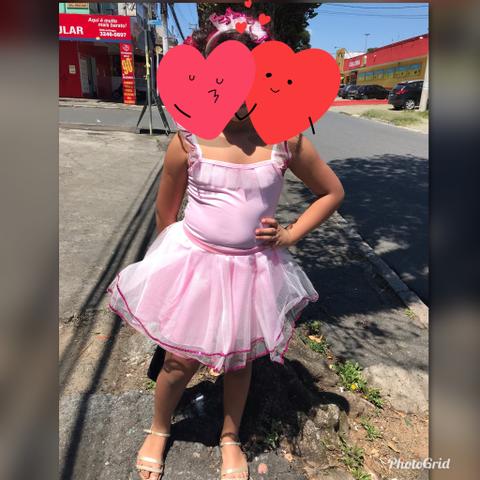 Fantasia bailarina tamanho 12