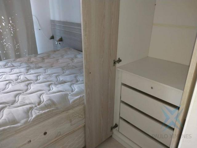 Apartamento com 1 dormitório à venda, 48 m² por r$ 300.000 - praia de iracema - fortaleza/ - Foto 16