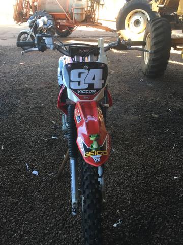 Crf 230f troco em carro do meu interesse - Foto 4