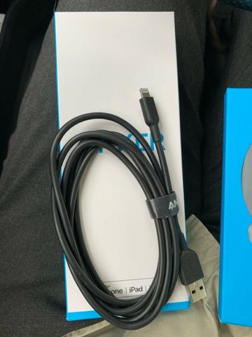 Cabo Lightining Anker Original 3 metros certificada pela própria apple Novo Nunca Usado - Foto 2