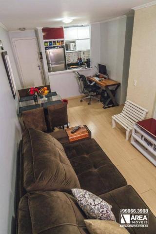 Apartamento com 3 dormitórios à venda, 62 m² por R$ 211.000 - Santa Quitéria - Curitiba/PR - Foto 3
