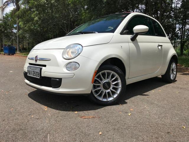 Fiat 500 cabriolet 2014 ( conversível ) automático completo muito novo confira!!!!