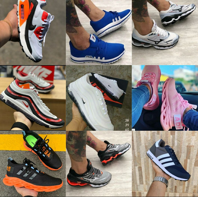 todas as marcas de tenis