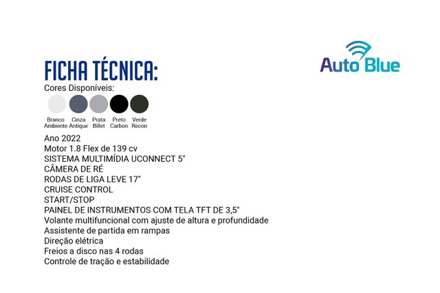 RENEGADE 2021/2021 1.8 16V FLEX SPORT 4P AUTOMÁTICO