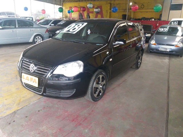 POLO SEDAN CONFORTLYNE 1.6 FLEX 4PTS PRETO, COMPLETÍSSIMO