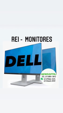 Monitores Dell - 15 Pol / 17Pol / 19Pol / 20Pol / 22Pol / 23 Pol / 24 Pol