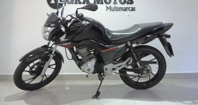 HONDA FAN 160 PRETA PERFEITA