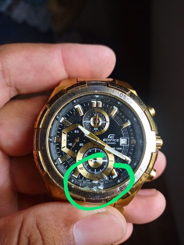 casio edifice serie ouro