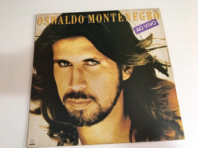 Vinil Oswaldo Montenegro ao vivo