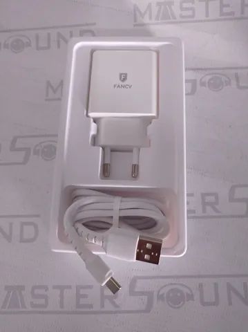 Kit carregador . 2 usb,2.4A. cabo tipo C. Novo. - Foto 3