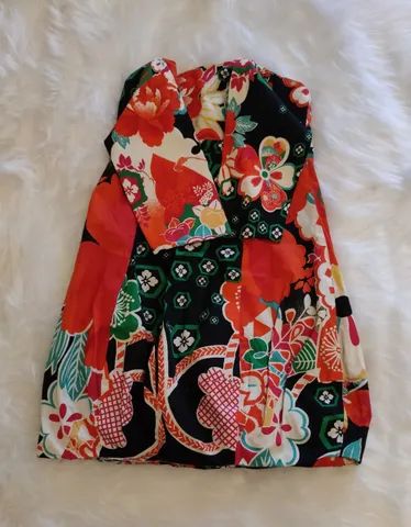 Vestido Farm tomara que caia 