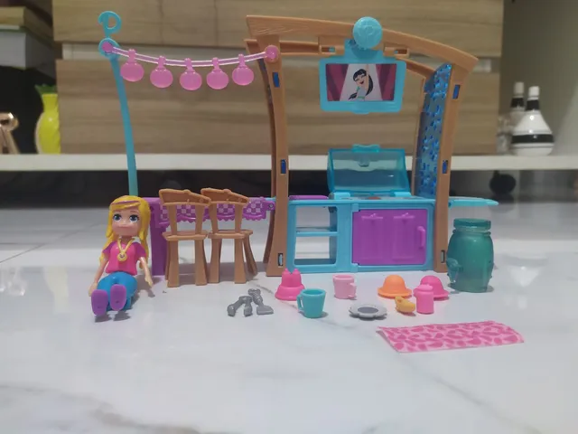 Boneca Polly Que Muda de Roupa Fácil, Brinquedo Polly Pocket Usado  81362020