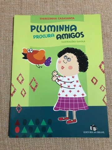 Livro Pluminha Procura Amigos