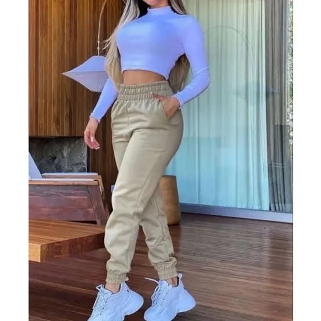 Calça jogger feminina atacado