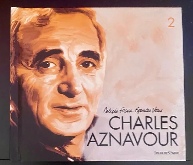 2 CDs grandes Vozes da Folha (Frank Sinatra e Charles Aznavour)  - Foto 3