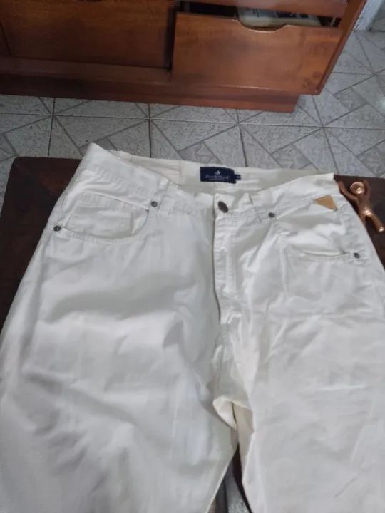 Calça BROOKSFIELD beje. 42 - Foto 5