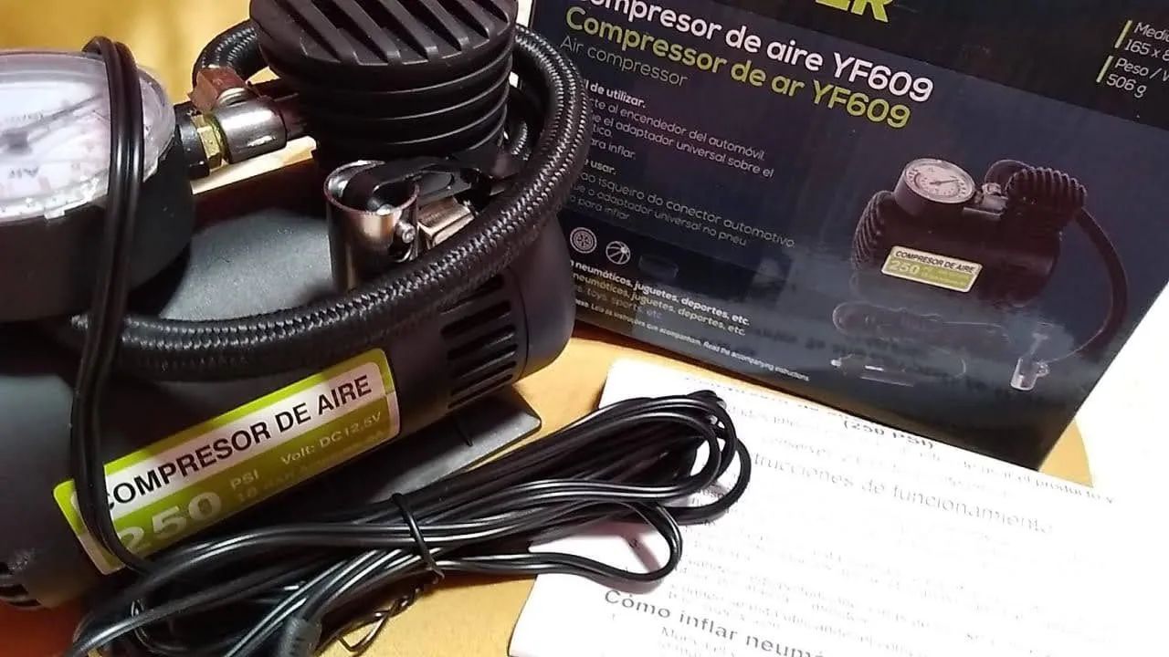 Compressor de Ar para Carro - 12V - Briwax, Klatter , Segma e tech one aceito cartão! - Foto 5
