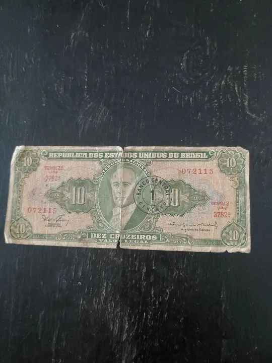 Moedas antigas e cédulas  - Foto 3