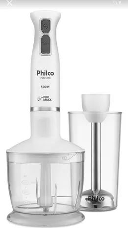Mixer Philco Pmx1000 4 Lâminas Pro Maxx 2 E 1 500w Cor Branco 110V - Foto 6