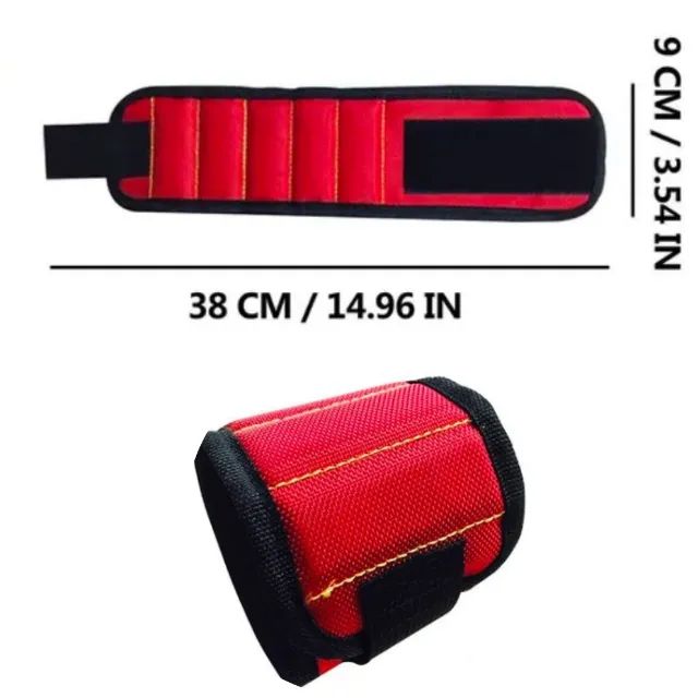 Pulseira Magnética - Parafusos, Pregos, Moedas, Agulhas _ FE130 - Foto 5