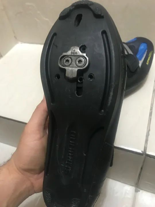 Sapatilha shimano n37 semi nova  - Foto 2