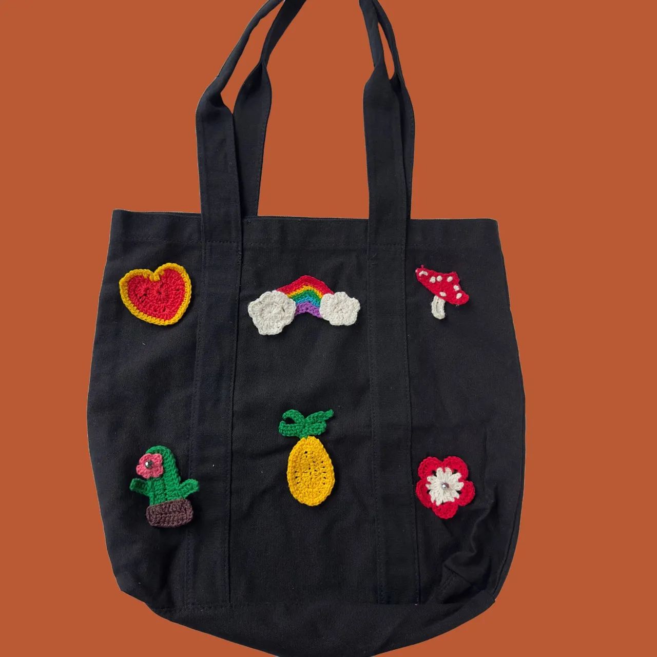 Bolsas de Crochê Artesanal  - Foto 3