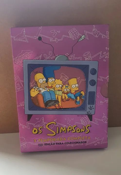 DVD's dos Simpsons - 3ª Temporada - Foto 6