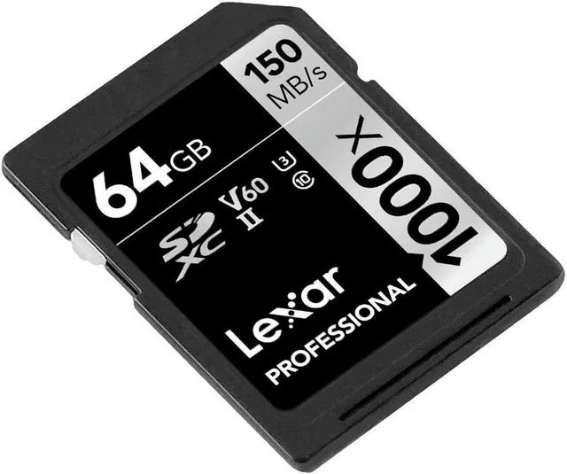 Cartão de de memória Lexar 64Gb Professional 1000X Sdxc Uhs-Ii - Foto 3