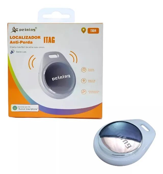 Mini Rastreador ITag De Localização Para Objetos e Pets - Funciona em iPhone