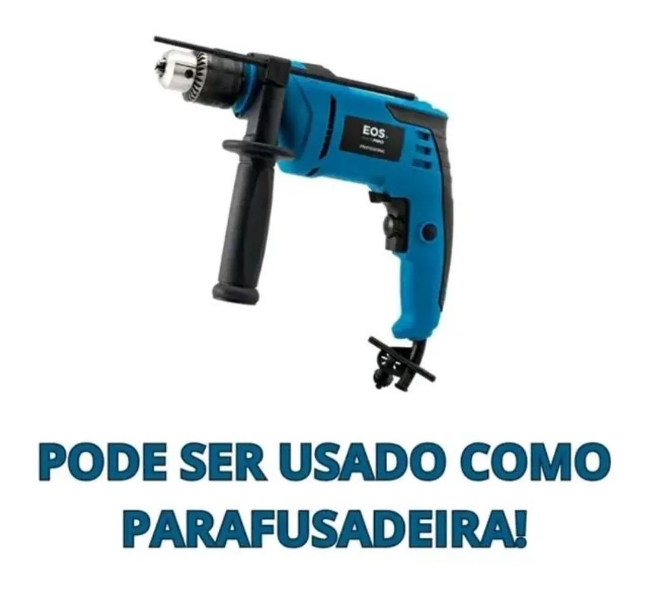 Furadeira De impacto 1/2" 13mm 750W(Rolamentada) Profissional  - Foto 5