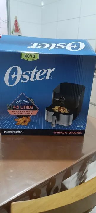 Fritadeira Air Fryer Oster 4,6 Litros 1500W - Nova