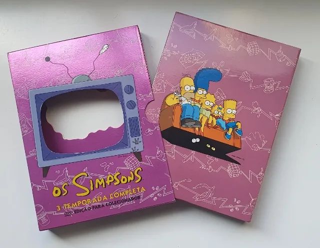 DVD's dos Simpsons - 3ª Temporada - Foto 4