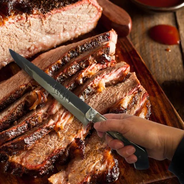 Faca campeira artesanal de disco de arado antigo Metisa P Churrasco - Foto 5