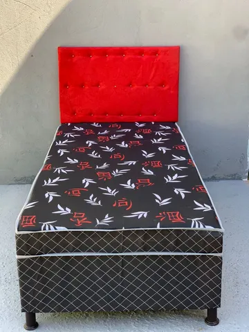 Cama Box solteiro 
