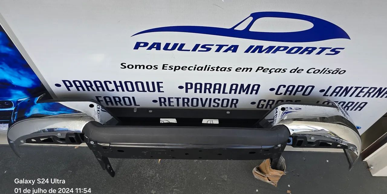 Parachoque Traseiro Amarok 2015 2016 2017 2018 2019 2020 2021 2022  - Foto 6