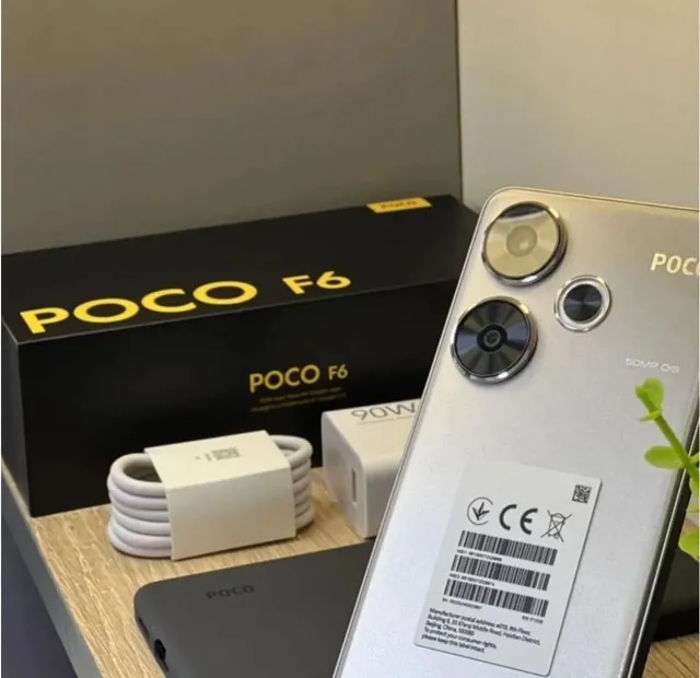 Poco F6 5G NFC 256/08 Lacrado Global Lançamento Xiaomi Garantia Entregamos