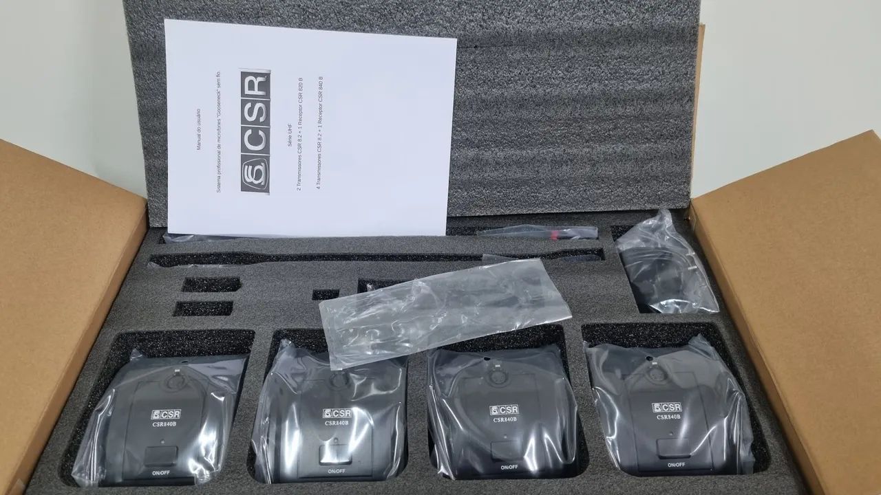Microfones csr840b sem fio - Foto 3
